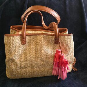 Sole Society Straw Tote/Purse